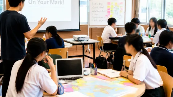 福岡の高校生、大学生と英語で交流する「未来創造キャンプ」開催