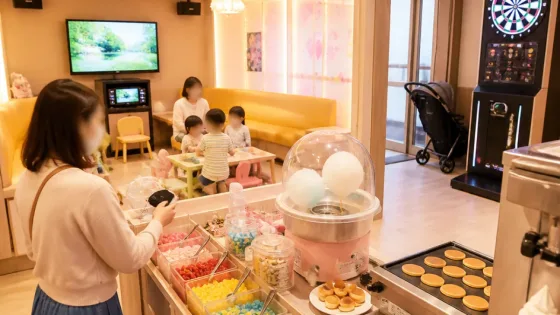 八王子・南大沢のまねきねこ おかしバーで子連れカラオケが変わる