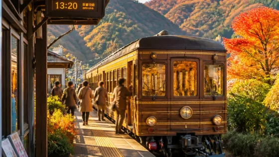 観光列車「はなあかり」新山口―岩国で秋運行