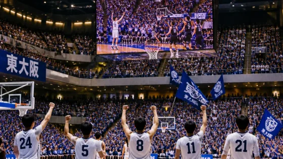 東大阪のファンも注目 日本代表バスケットが韓国に連勝
