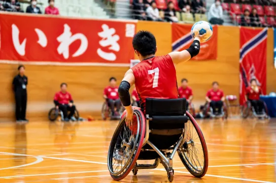 いわき出身・森谷幸生、車いすハンド代表候補に選出