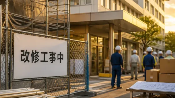 医療センター改修始まる 赤ちゃんポスト設置に向け泉佐野市で工事着手