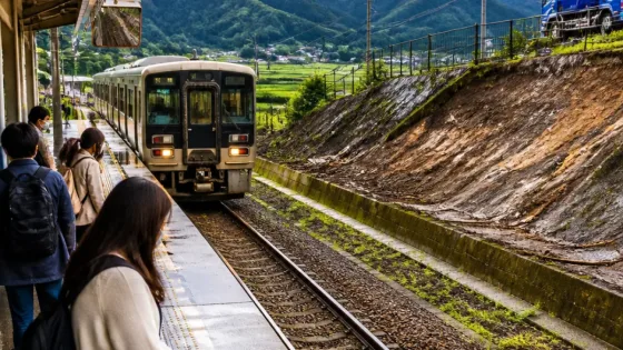 JR七尾線、全線で運転再開 大雨による運休から復旧