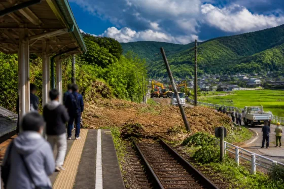 大雨でＪＲ予土線・窪川―江川崎が運休 高知の沿線生活に影響