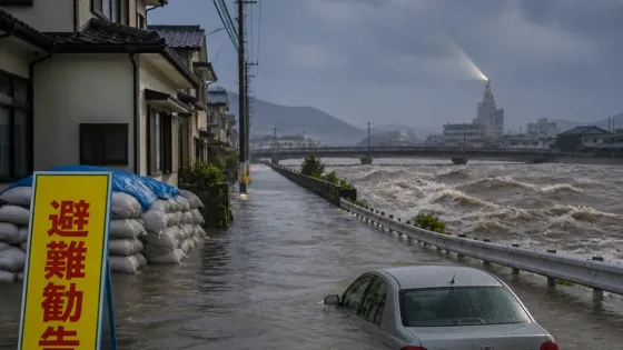 鴨川市にレベル4大雨危険警報 発表、南部で浸水・河川増水に厳重警戒を