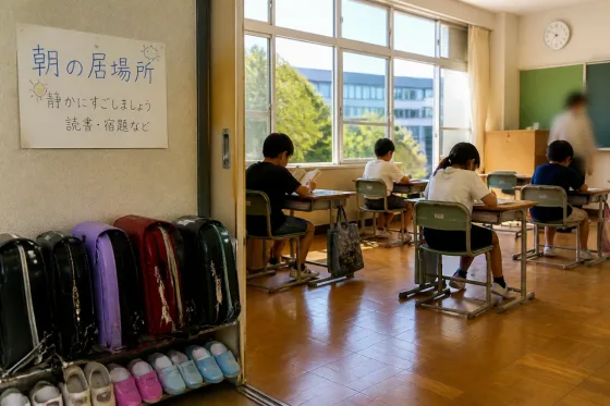 川崎の小学校で始まった「朝の居場所づくり」モデル事業の実態と影響