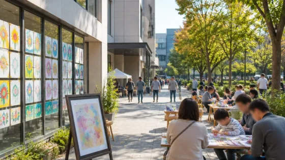 川崎・宮前区でまちなかを美術館にする「つながるみんなのアート展」開催へ