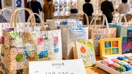 企業の寄付で広がる障がい者アート支援の動き