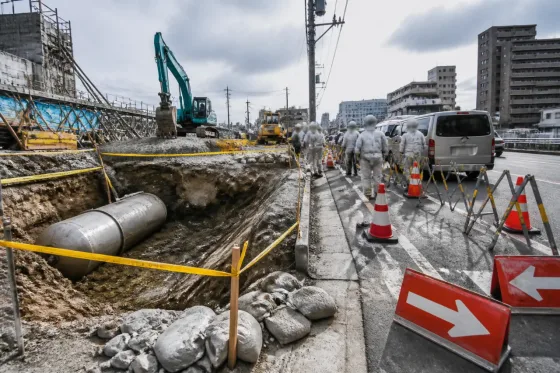 北九州・小倉北区で「不発弾のようなもの」見つかる 通行止めの影響続く