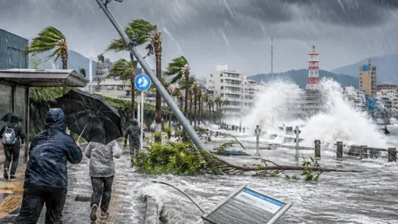 午後から強まる雨風 台風接近で4〜5日にかけ一段の警戒を