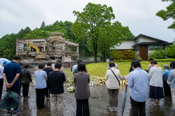 豪雨6年、追悼と新たな拠点に託す復興の節目