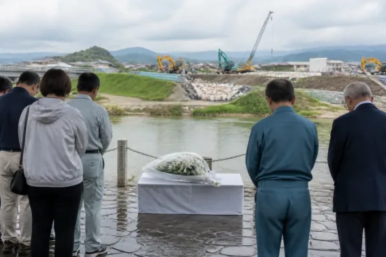 記憶の継承と備えを誓う 西日本豪雨から８年