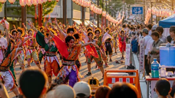 岡山で「おかやま桃太郎まつり」開幕 うらじゃが夏の風物詩に