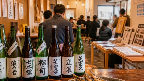 大津・石山の酒場が育む滋賀酒と琵琶湖の食文化