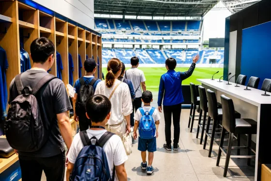 ガンバ大阪、パナスタ夏休みスタジアムツアーを大阪で開催