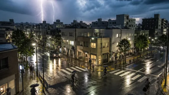 午後以降、昼過ぎから雨で夜は激しい雷雨の可能性 埼玉のあす天気