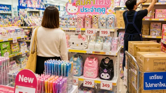 タイ発雑貨チェーン「モシモシ」二桁成長、商品戦略で景気鈍化に抗う