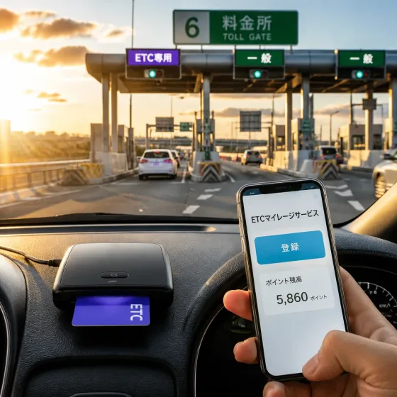 ETC利用者が今すぐ登録すべき「ETCマイレージ」の得する仕組み