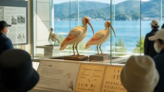 シーボルトが入手したトキ剥製、200年ぶりに滋賀で里帰り