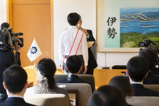 地元出身のM!LK曽野舜太、三重と伊勢の観光発信でW就任
