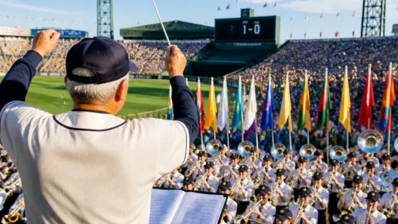 吹田出身・吹田正人顧問、甲子園で母校応援曲を指揮し勝利を後押し