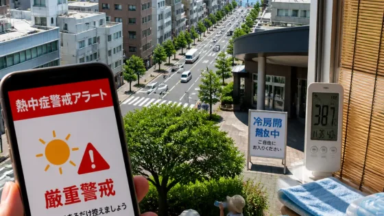 徳島で熱中症警戒アラート発表 外出自粛と親子・高齢者への注意呼びかけ
