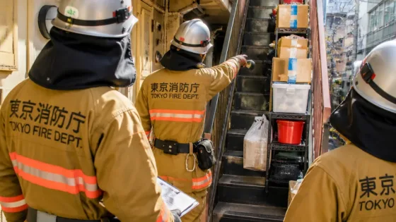 東京・歌舞伎町で消防の一斉立ち入り検査、避難経路の確保を重点確認