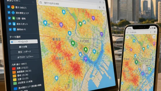 都が地図情報を統合する「Tokyo Map」正式版を公開