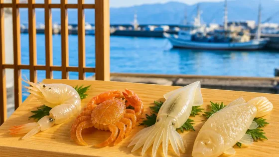 富山湾の魚介を模した細工昆布、富山の寿司文化を後押し