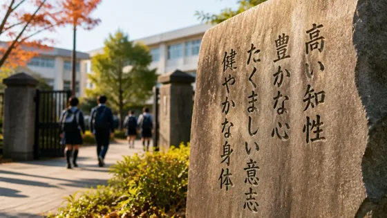 豊橋・時習館高校の校訓石碑が語る「自考自成」の地域的意義
