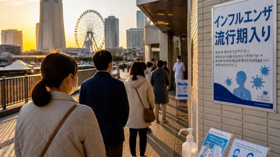 横浜でインフルエンザ流行期入り、市が早期注意を発表