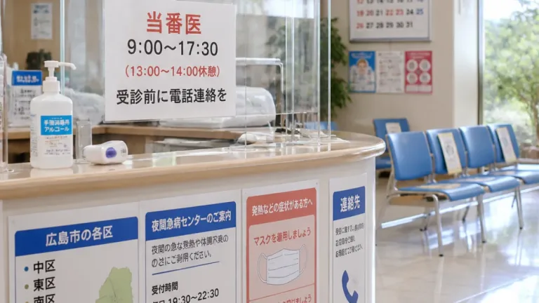 7月19日 広島県内の当番医と受付情報