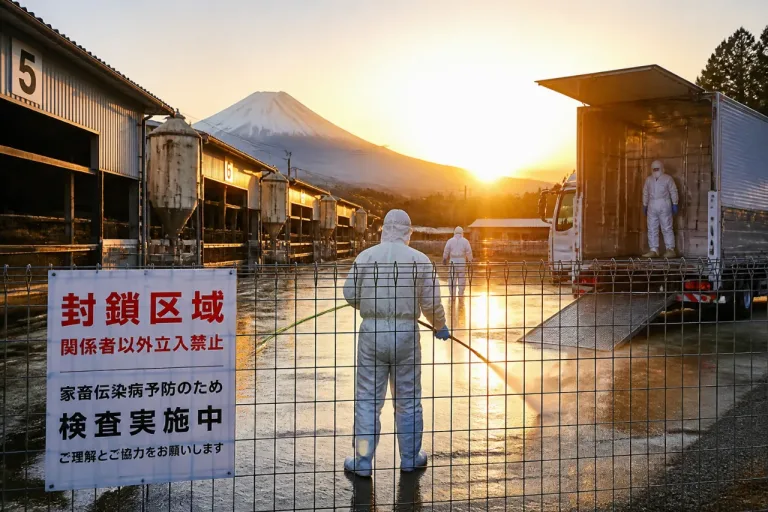 富士宮の養豚場で全国初、選択的殺処分が開始