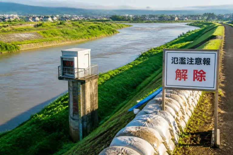 山国川上流の氾濫注意情報が解除される