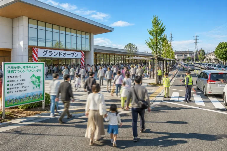 八王子に新商業施設「イオン八王子滝山」開業、市と連携協定締結
