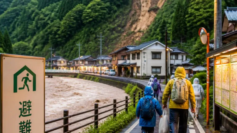 阿賀町に発表された「レベル4」土砂災害危険警報、避難と生活影響に警戒を