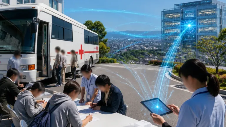 AIと検査データで「病気にならない街」を目指す実証事業