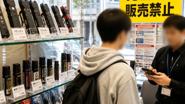 未成年へのスタンガン販売を禁止へ、愛知県が規制強化