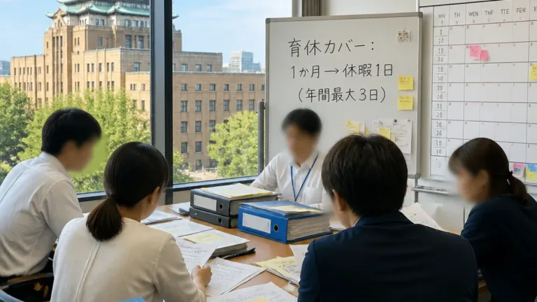 育休の業務を代行した職員に休暇 愛知県が全国初の制度導入へ