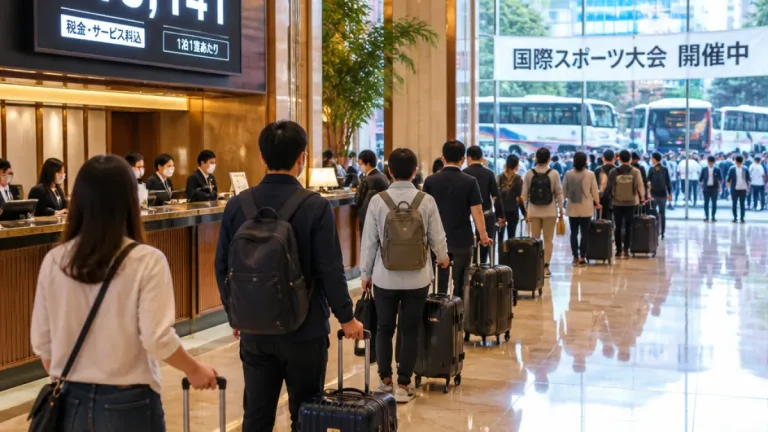 アジア大会で宿泊単価が急騰 9月のADRが前年比約5割増に