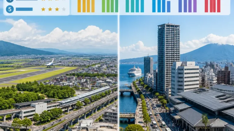 姶良が7年連続で「住みここち」首位、鹿児島市は「住みたい街」1位に回復