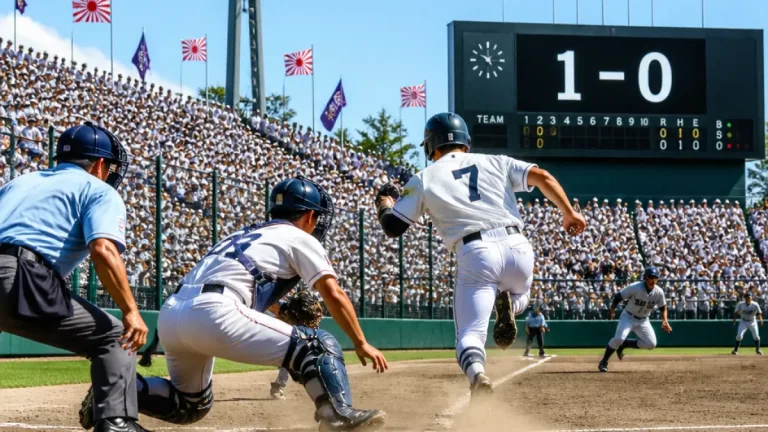 明石トーカロで熱戦 中京が準決勝を制し決勝進出