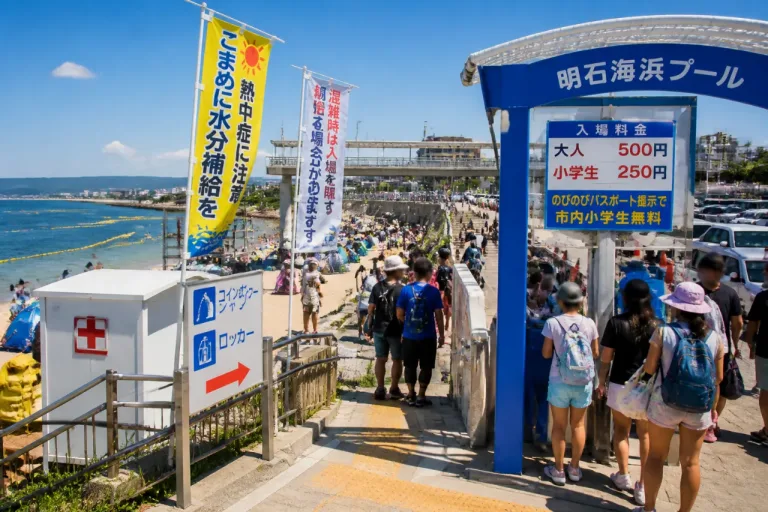 明石の海開きと市民プール運営 遊泳日程と利用上の注意点