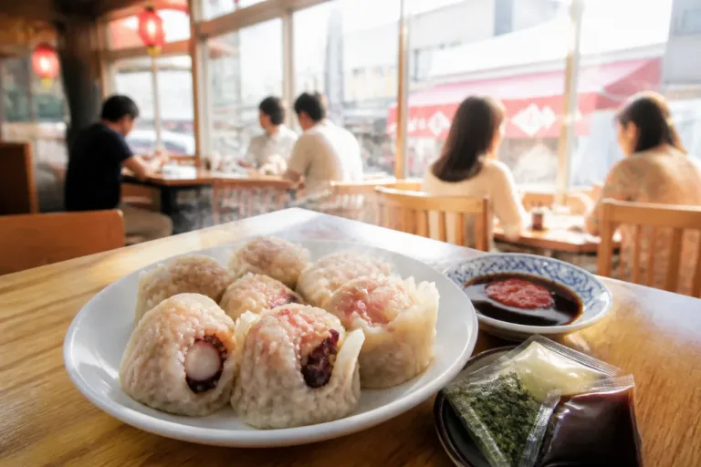 明石ダコ使った新名物「たこ焼きしゅうまい」登場