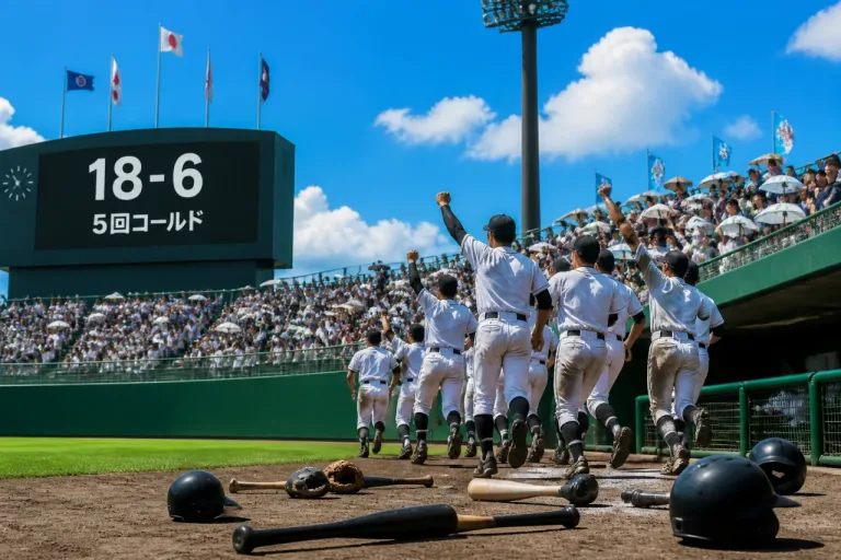 夏の高校野球秋田大会が開幕 能代が開幕戦で圧勝