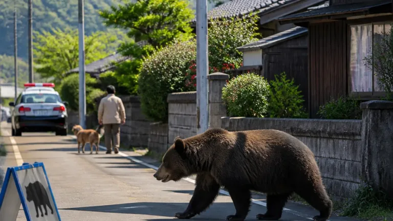 秋田市内でクマの目撃相次ぐ 住宅地近くで散歩中の住民が確認