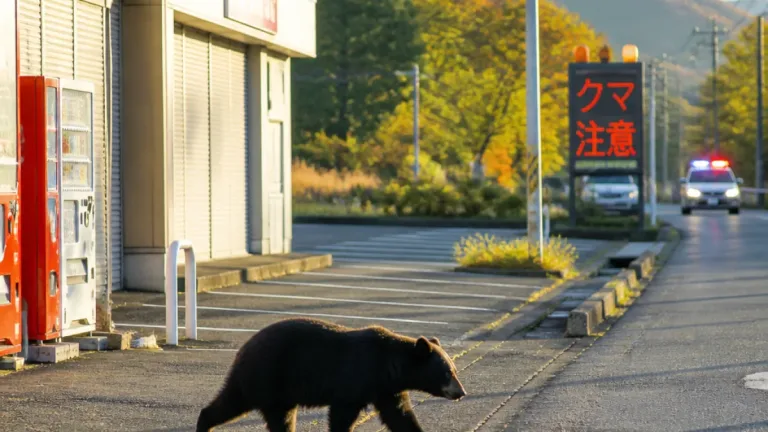 秋田市とにかほでクマ目撃が相次ぐ 商業施設周辺でも確認、けが人なし