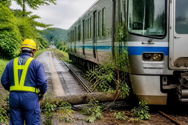 赤穂線で倒木接触、乗客けがなしも約950人に影響 備前で運転見合わせ