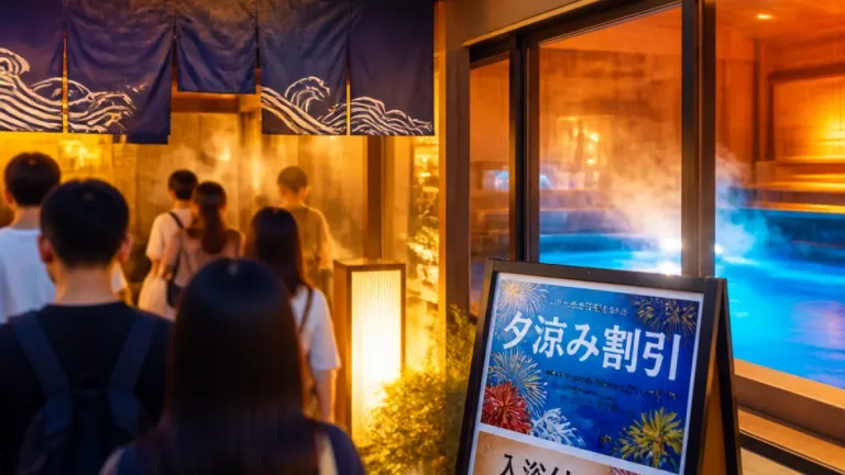 尼崎・湯の華廊が夏の入浴で暑熱順化支援キャンペーンを実施