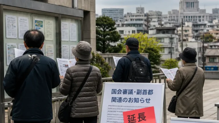 尼崎住民が注視すべき国会会期延長と「副首都」審議の行方